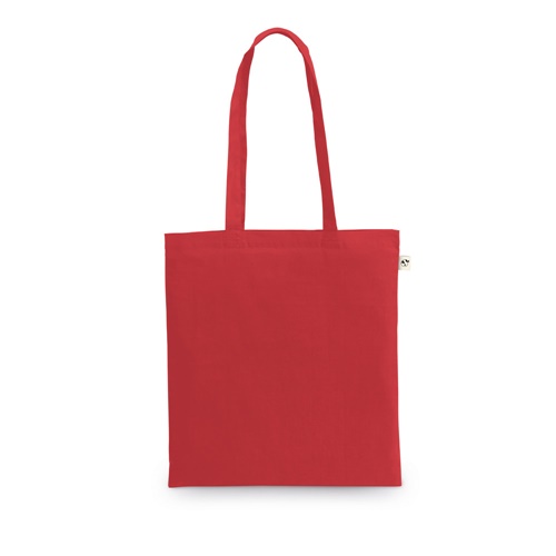 red MEXICO. Bolsa fabricada en algodón reciclado (70%) y poliéster (30% rPET) (150 g/m²)