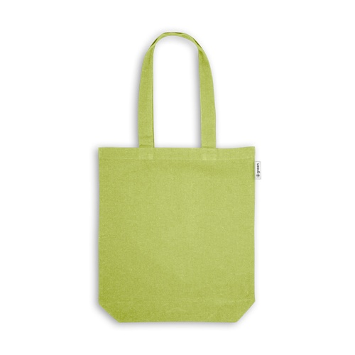 verde claro MERIDA. Bolsa de algodón (50%), algodón reciclado (30%) y poliéster (20% rPET) (220 g/m²)