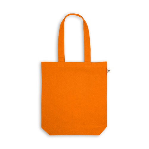 orange MERIDA. Bolsa de algodón (50%), algodón reciclado (30%) y poliéster (20% rPET) (220 g/m²)