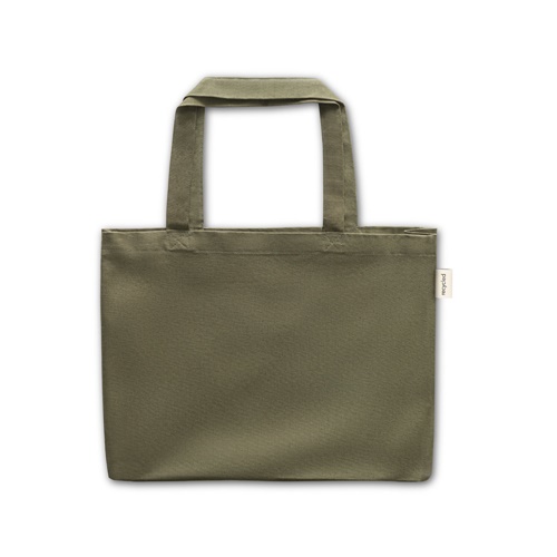 verde oscuro CAMDEN. Bolsa de algodón (50%), algodón reciclado (30%) y poliéster (20% rPET) (280 g/m²)
