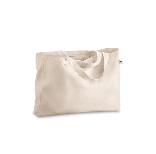 PARMA. Bolsa de algodón (50%), algodón reciclado (30%) y poliéster (20% rPET) (280 g/m²)