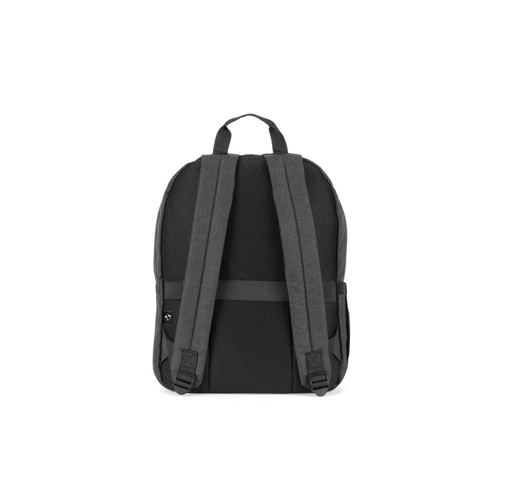 GIJON. Mochila para portátil de poliéster reciclado de alta densidad 600D y forro de poliéster reciclado 210D