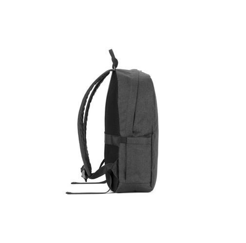 GIJON. Mochila para portátil de poliéster reciclado de alta densidad 600D y forro de poliéster reciclado 210D