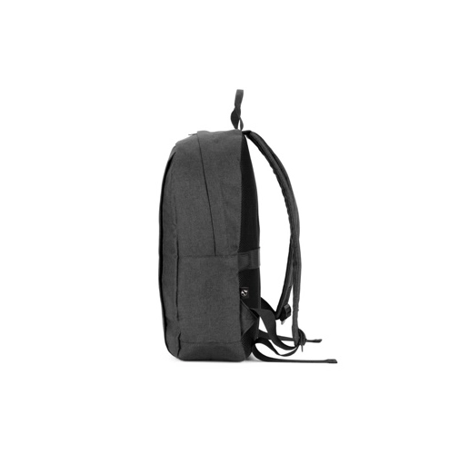 GIJON. Mochila para portátil de poliéster reciclado de alta densidad 600D y forro de poliéster reciclado 210D