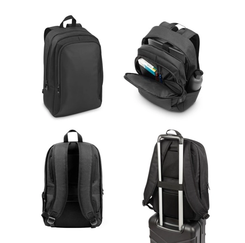 DRAMMEN. Mochila para portátil en poliéster reciclado de alta densidad 600D