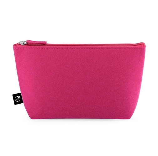 pink MALLORCA. Bolsa multiusos de fieltro reciclado (100% rPET)