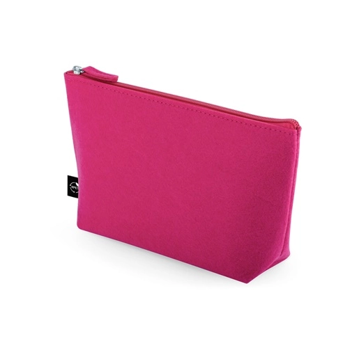 pink MALLORCA. Bolsa multiusos de fieltro reciclado (100% rPET)