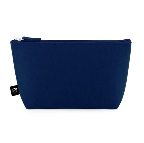 blue MALLORCA. Bolsa multiusos de fieltro reciclado (100% rPET)