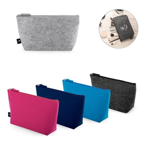 MALLORCA. Bolsa multiusos de fieltro reciclado (100% rPET)