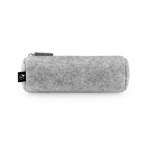 gris claro FELPY. Maletín multiusos de fieltro reciclado (100% rPET)