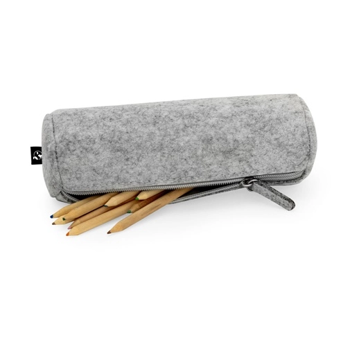 gris claro FELPY. Maletín multiusos de fieltro reciclado (100% rPET)