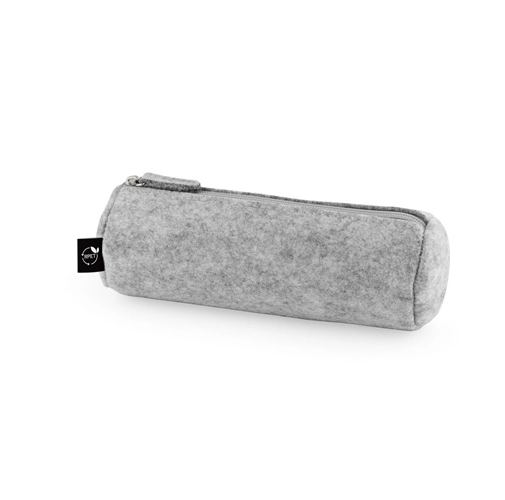gris claro FELPY. Maletín multiusos de fieltro reciclado (100% rPET)