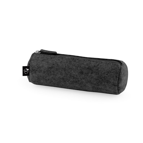 gris oscuro FELPY. Maletín multiusos de fieltro reciclado (100% rPET)