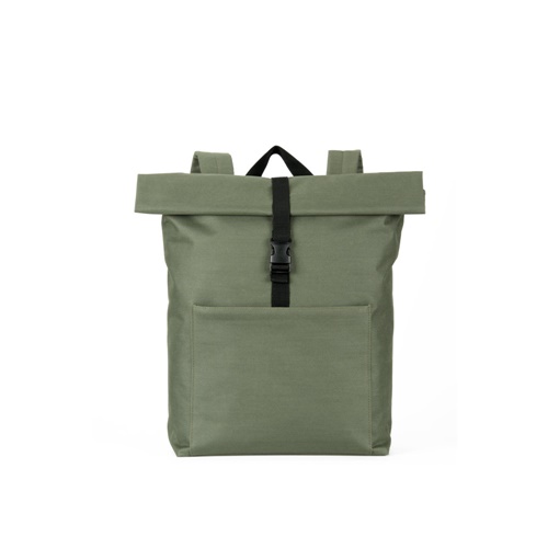 verde oscuro ATENAS. Mochila para portátil 600D con forro 210D 17\'3’