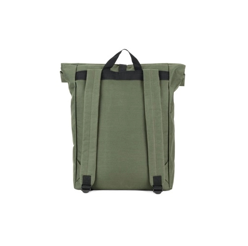 verde oscuro ATENAS. Mochila para portátil 600D con forro 210D 17\'3’