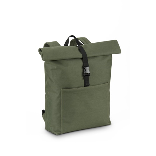 verde oscuro ATENAS. Mochila para portátil 600D con forro 210D 17\'3’