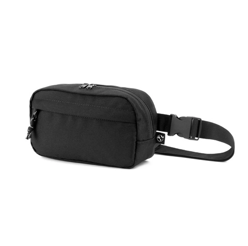 MYKONOS. Riñonera de poliéster reciclado 600D y forro en poliéster reciclado 210D