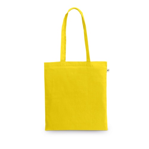 yellow MADEIRA. Bolsa 100% algodón orgánico (140 g/m²)