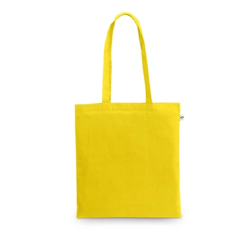 yellow MADEIRA. Bolsa 100% algodón orgánico (140 g/m²)