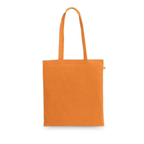 orange MADEIRA. Bolsa 100% algodón orgánico (140 g/m²)