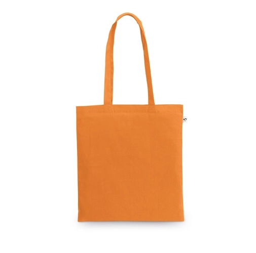 orange MADEIRA. Bolsa 100% algodón orgánico (140 g/m²)
