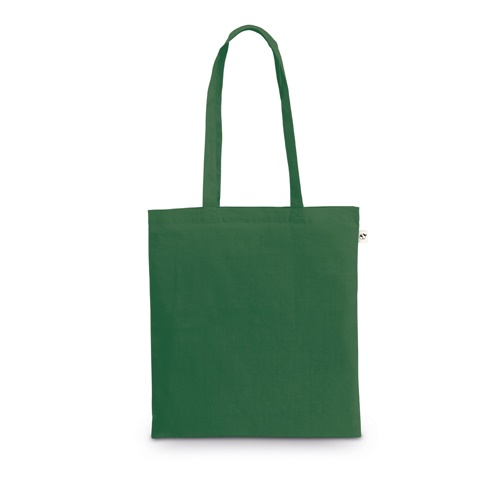 verde oscuro MADEIRA. Bolsa 100% algodón orgánico (140 g/m²)