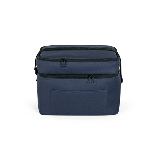 CANCUN LARGE. Bolsa térmica de poliéster reciclado 600D, con correa de cincha ajustable 14 L