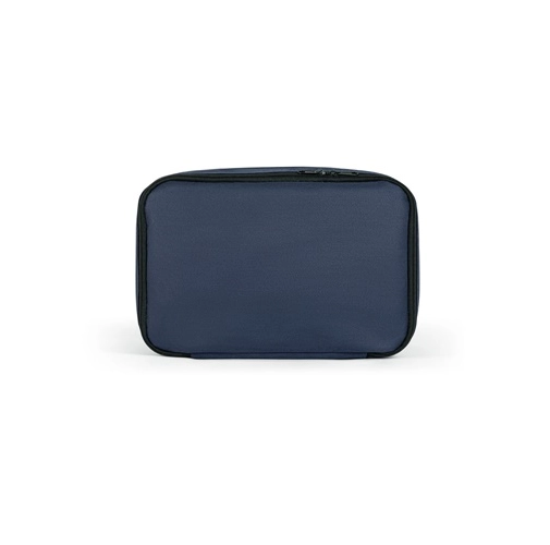 CANCUN LARGE. Bolsa térmica de poliéster reciclado 600D, con correa de cincha ajustable 14 L