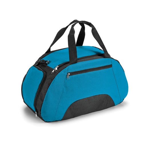 azul claro FIT. Bolsa de deportes 600D