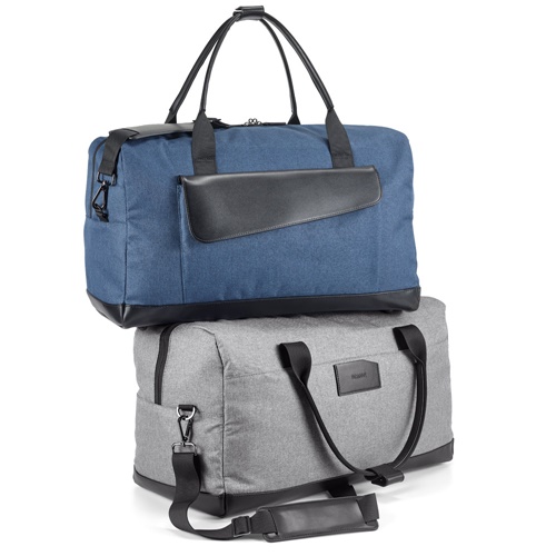gris claro Motion Bag. Bolsa de viaje en 600D catiónico y polipropileno