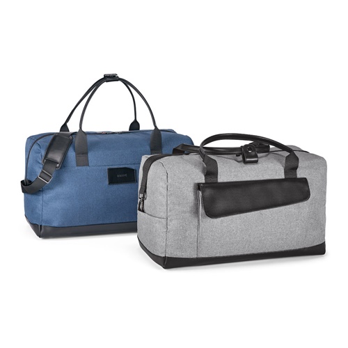 gris claro Motion Bag. Bolsa de viaje en 600D catiónico y polipropileno