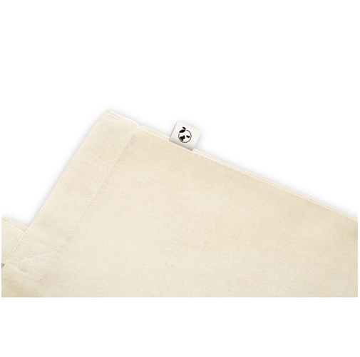 natural claro LEON. Bolsa 100% algodón orgánico (140 g/m²)