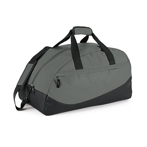 gris oscuro BUSAN. Bolsa de deporte 600D