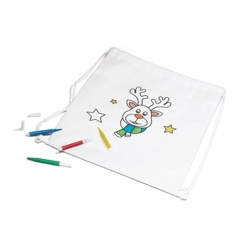 white GLENCOE. Petate para colorear