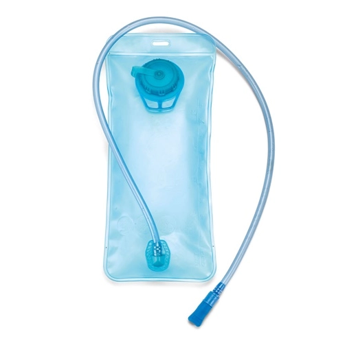 gray MOUNTI. Mochila deportiva 420D con depósito de agua 2 L