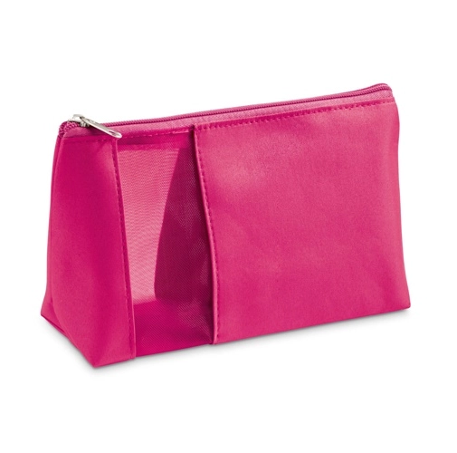 pink ANNIE. Neceser de microfibra y malla