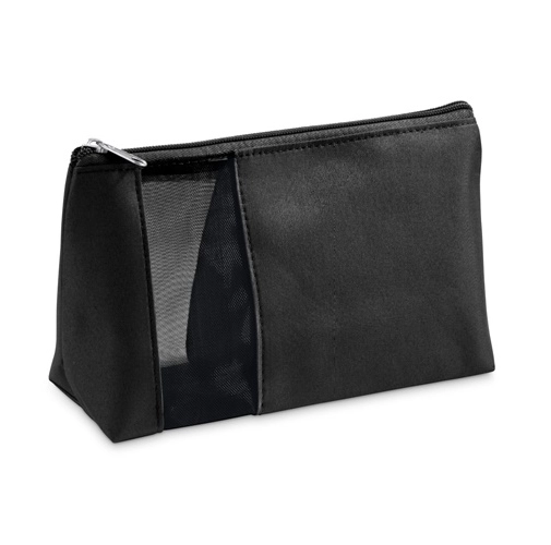 black ANNIE. Neceser de microfibra y malla