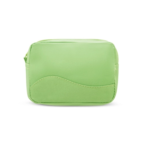 verde claro MARIE. Bolsa multiusos de microfibra
