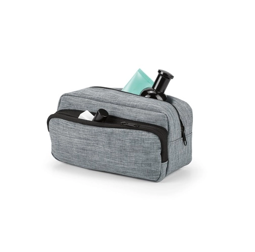 gray KEVIN. Neceser fabricado en poliéster 300D de alta densidad