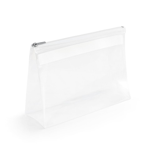 CHASTAIN. Neceser transparente en EVA con cremallera