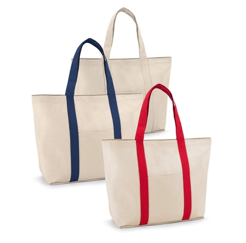 VILLE. Bolsa de lona 100% algodón (280 g/m²)