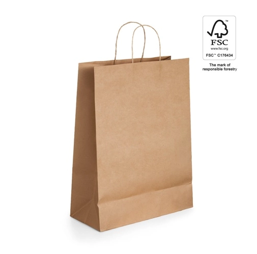 LEIA. Bolsa de papel kraft (115 g/m²)