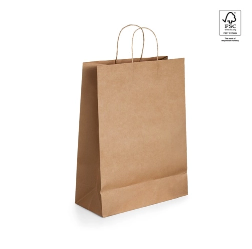 ELLEN. Bolsa de papel kraft (115 g/m²)