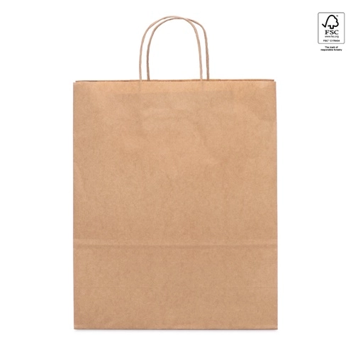 natural TAYLA. Bolsa de papel kraft (115 g/m²)