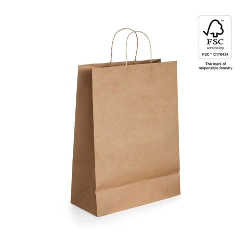 TAYLA. Bolsa de papel kraft (115 g/m²)