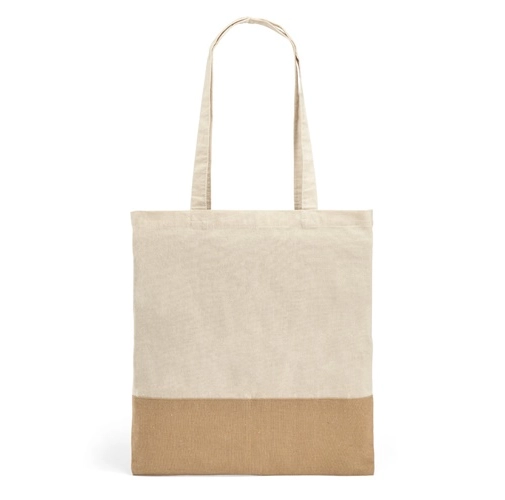 natural MERCAT. Bolsa de algodón 100% (160 g/m²)