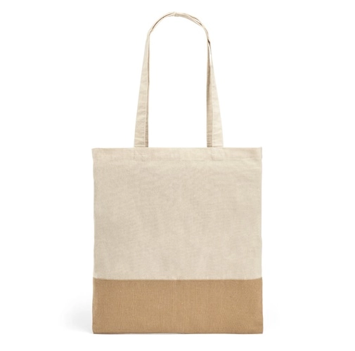 natural MERCAT. Bolsa de algodón 100% (160 g/m²)