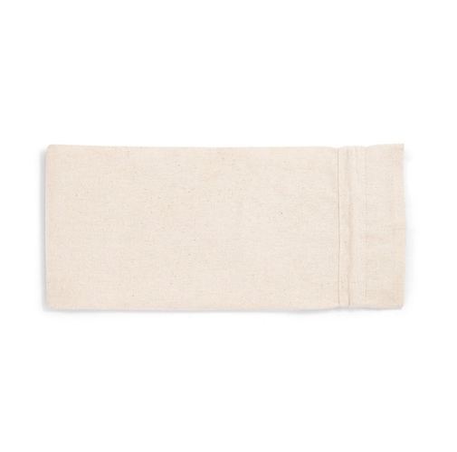 natural JEROME. Bolsa para botella 100% algodón (180 g/m²)