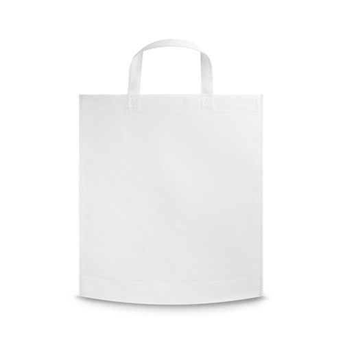 white NOTTING. Bolsa termosellada non-woven (80 g/m²)