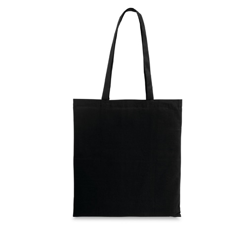 black WHARF. Bolsa de algodón 100% (100 g/m²)